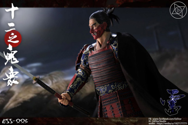 EdStar】ESS-005 1/6 Twelve Ghosts Samurai - Thunder 十二鬼衆