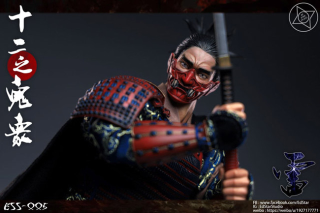EdStar】ESS-005 1/6 Twelve Ghosts Samurai - Thunder 十二鬼衆