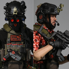 【モーモーさん】ミリタリーフィギュアセット 28点 ハードコア・コールドプレイ アミービルダー プロモーション