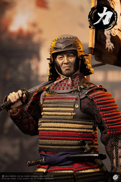 【早い者勝ち】破魔矢&模造刀のセット POPtoys】EX044 1/6 Ashigaru 足軽三人衆 力足軽 鉄錆地雑賀鉢
