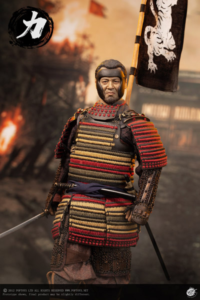 Seidou Art ASHIGARU 足軽　First ver. 限定30体 POPtoys】EX044 1/6 Ashigaru 足軽三人衆 力足軽 鉄錆地雑賀鉢