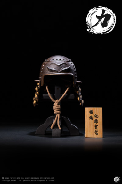POPtoys】EX044 1/6 Ashigaru 足軽三人衆 力足軽 鉄錆地雑賀鉢