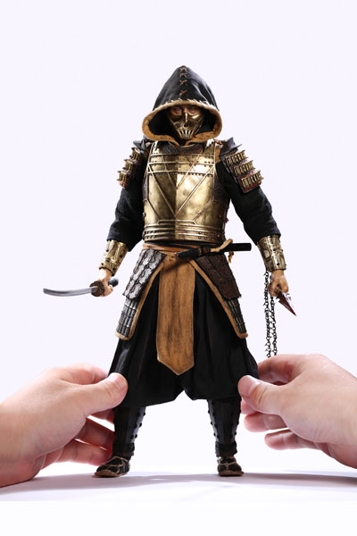 モータルコンバット PopToys EX049 スコーピオン 1/6 フィギュア Amazon | POPTOYS 1/6 地獄の使者 スコーピオン 未開封 EX049