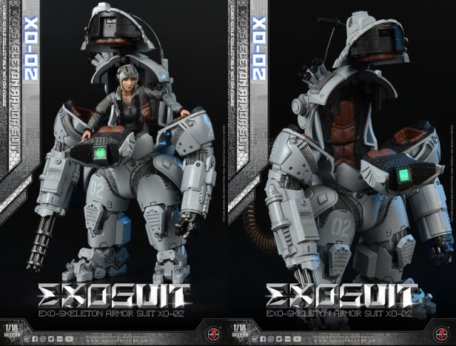 『リブート』エグゾスケルトン Exo-Skeleton 外骨格 フィギュア 2種 Soldier Story】SSE002 1/18 EXOSUIT EXO Skeleton Armor Suit