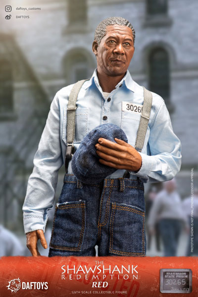 DAFTOYS】 F020 1/6 ショーシャンク刑務所 囚人セット 1/6スケール