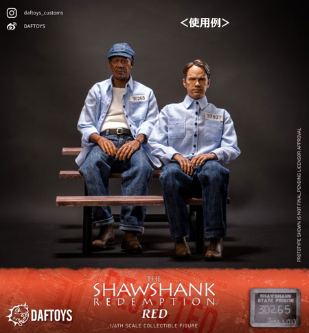 DAFTOYS】 F020 1/6 ショーシャンク刑務所 囚人セット 1/6