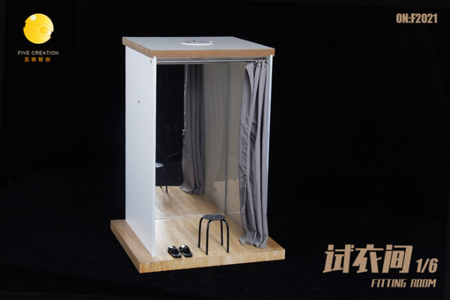 FIVE TOYS】F2021 1/6 Fiting Room 1/6スケール フィッティング