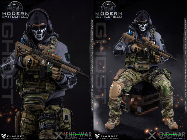FLAGSET】FS-73033 MODERN BATTLEFIELD END WAR GHOST エンド
