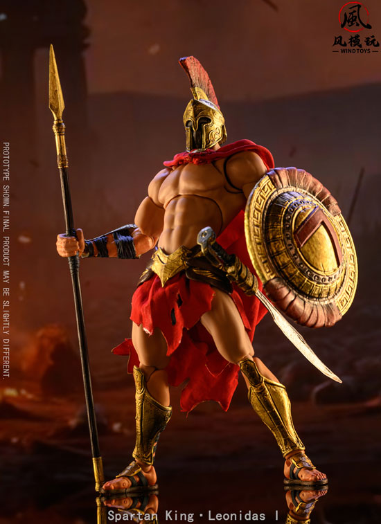 WindToys】 FMW004 Eternal Warlords Series Spartan King Leonidas