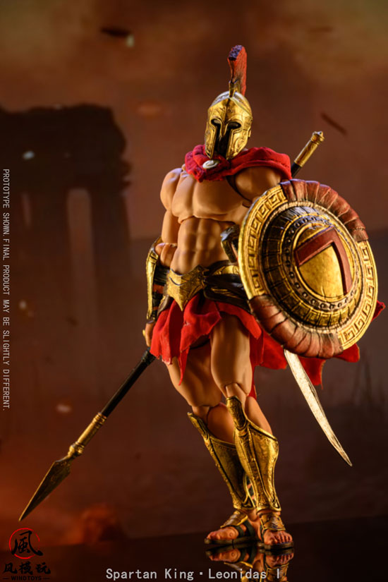 WindToys】 FMW004 Eternal Warlords Series Spartan King Leonidas