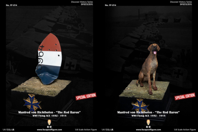 Facepoolfigure】FP014B 1/6 Manfred von Richthofen -“The Red Baron