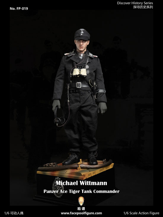 Facepoolfigure】FP019A 1/6 Michael Wittmann - Panzer Ace Tiger