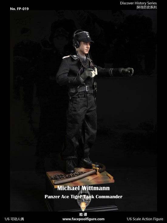 1/6 12インチサイズ　ミリタリー　フィギュア Facepoolfigure】FP019A 1/6 Michael Wittmann - Panzer Ace Tiger