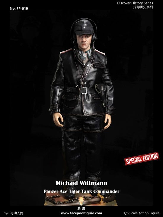 Facepoolfigure】FP019B 1/6 Michael Wittmann - Panzer Ace Tiger