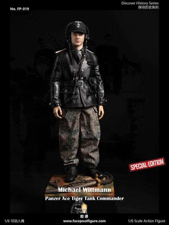 Facepoolfigure】FP019B 1/6 Michael Wittmann - Panzer Ace Tiger