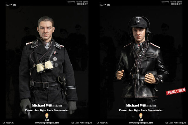 Facepoolfigure】FP019B 1/6 Michael Wittmann - Panzer Ace Tiger