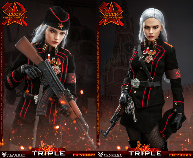 FLAGSET】FS-73029 Red Alert Soviet female officer Katyusha