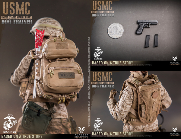 FLAGSET】FS-73042 1/6 USMC Dog Trainer アメリカ軍 アメリカ海