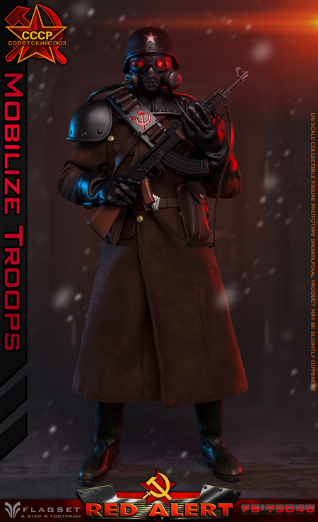 FLAGSET FS-73046 ソビエト連邦機動隊 1/6 フィギュア FLAGSET】FS-73046 1/6 RED ALERT MOBILIZE TROOPS 1/6スケール