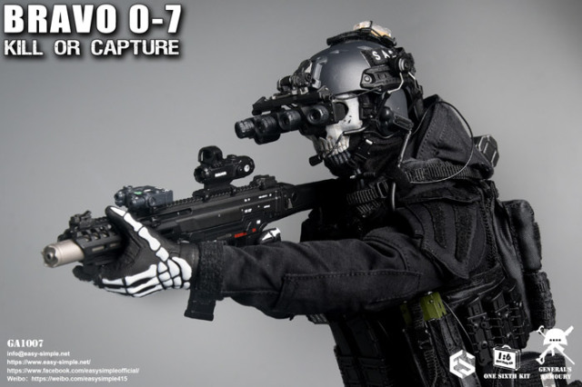 General's Armoury】GA1007 Bravo 0-7 Kill Or Capture SAS イギリス