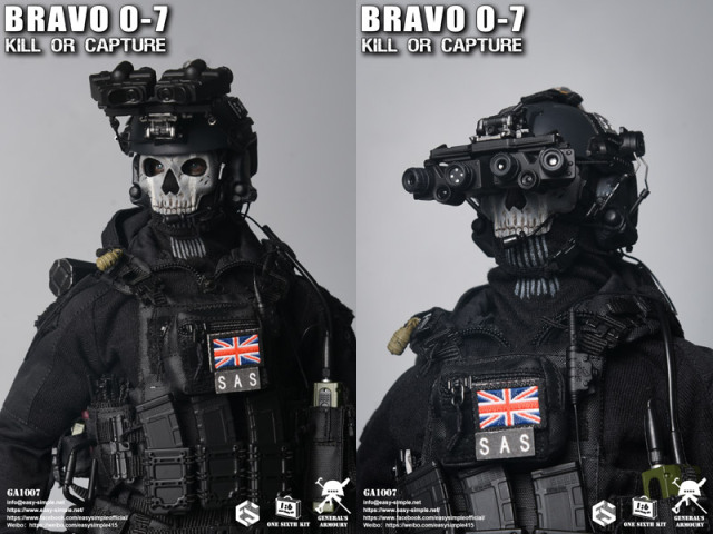 General's Armoury】GA1007 Bravo 0-7 Kill Or Capture SAS イギリス