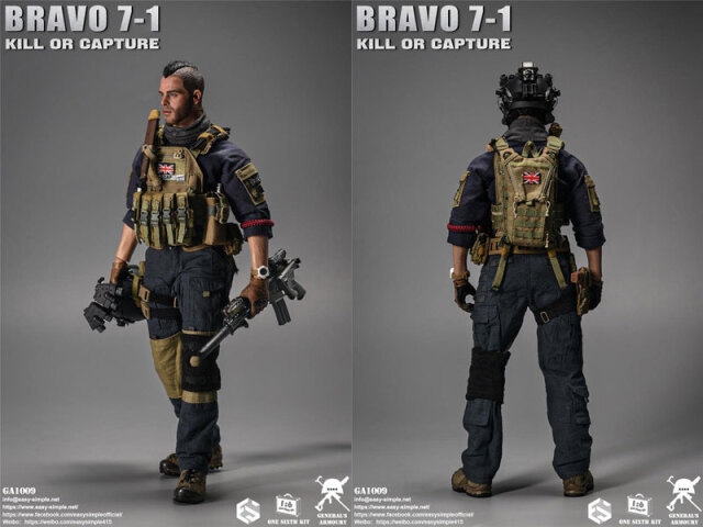Easy&simple BRAVO-7 ミリタリー フィギュア 未開封 フィギュア専門店 -ソダチトイズ / Easy&Simple General's Armoury