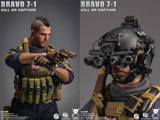 Easy&simple BRAVO-7 ミリタリー フィギュア 未開封 フィギュア専門店 -ソダチトイズ / Easy&Simple General's Armoury