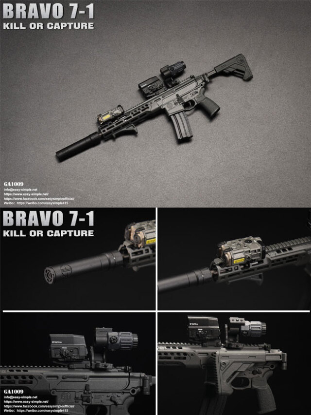 General's Armoury】GA1009 Bravo 7-1 KILL OR CAPTURE SAS イギリス