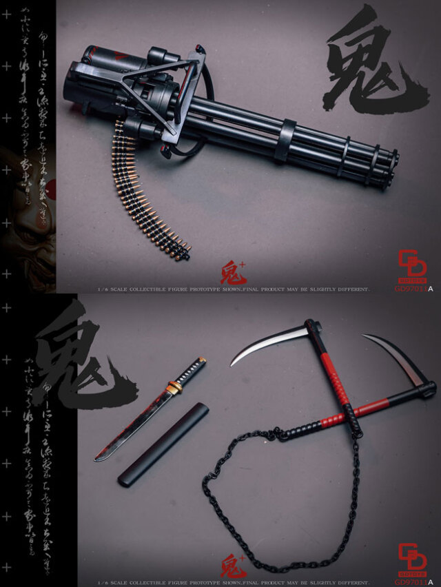 GDTOYS】GD97011A 1/6 GHOST GIRL 第二弾 鬼姫 ゴーストガール 蒼鬼由美