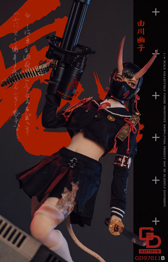 GDTOYS】GD97011B 1/6 GHOST GIRL 第二弾 鬼姫 ゴーストガール 由川幽