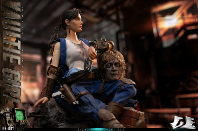 Giant exhibition toys】GE-001 1/6 VAULTIE GIRL 避難所女子 1/6