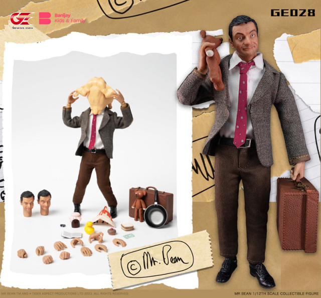 Genesis Emen】GE028 1/12 Scale Mr. Bean Realistic Figure Mr