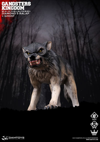 DAM TOYS Gangsters Kingdom GK011【未開封】 DAM】GK011 Gangsters Kingdom Diamond 5 Ralap & The Wolf Ghost 1/6