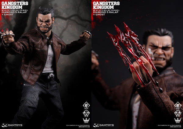 DAM】GK011 Gangsters Kingdom Diamond 5 Ralap & The Wolf Ghost 1/6