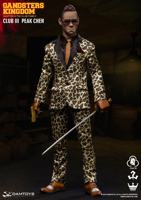 DAM】GK018 Gangsters Kingdom Club3 Peak Chen チェン 1/6スケール