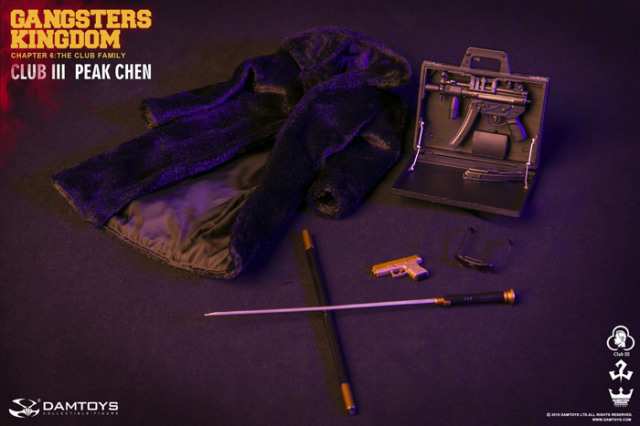 DAM】GK018 Gangsters Kingdom Club3 Peak Chen チェン 1/6スケール