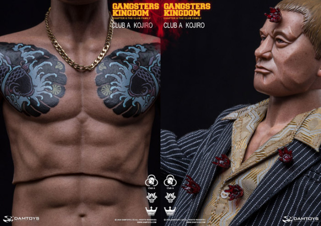 DAM】GK021 Gangsters Kingdom Club A KOJIRO コジロー 1/6スケール