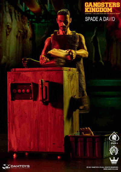 DAM】GK022 Gangsters Kingdom SPADE DAVID デビッド 1/6スケール