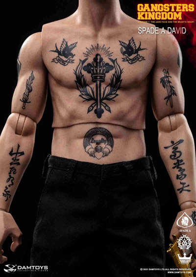 DAM】GK022 Gangsters Kingdom SPADE DAVID デビッド 1/6スケール