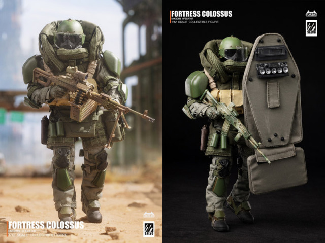 1/6 12インチ SAS PRACTICE VER. フィギュア SALVOシリーズ SA01 ブラックオペレーションズ 1/12 完成品