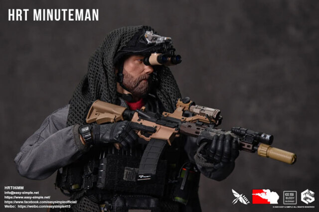 その他 Easy&amp;Simple 1/6 HRT06MM HRT Minuteman HRT Minuteman HRT06MM