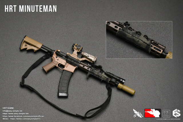 EASY&SIMPLE】HRT Minuteman HRT06MM ShotShow 2025 Exclusive 1/6