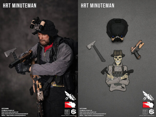EASY&SIMPLE】HRT Minuteman HRT06MM ShotShow 2025 Exclusive 1