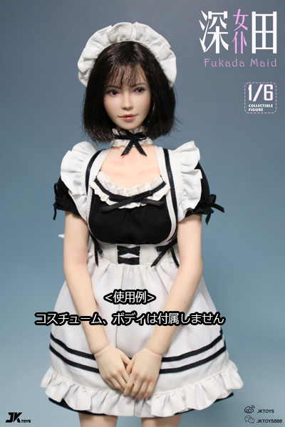 JKTOYS】K-003C 1/6 Fukada head sculpture 深田 1/6スケール 植毛