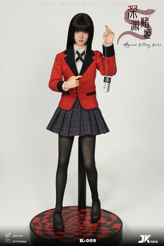 JKTOYS】K-009 1/6 深淵賭姫 1/6スケール 女性フィギュア