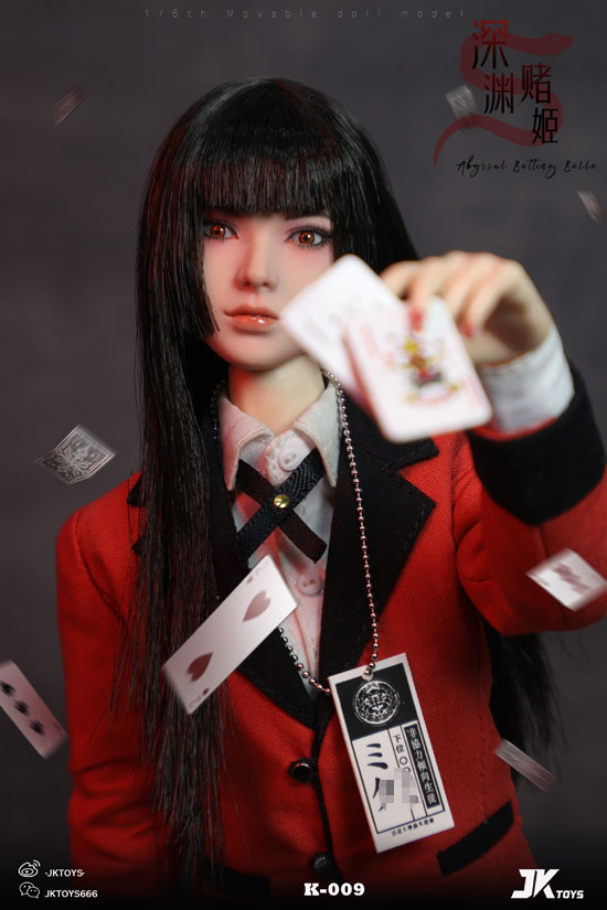 JKTOYS】K-009 1/6 深淵賭姫 1/6スケール 女性フィギュア