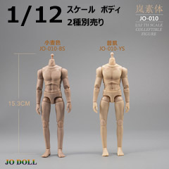 JIAOUDOLL】JO-010 1/12 Man Body 男性フィギュアボディ
