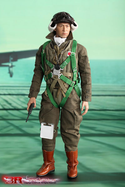 3R】JP628 海外版 大日本帝国海軍ゼロ戦パイロット 宮澤和夫