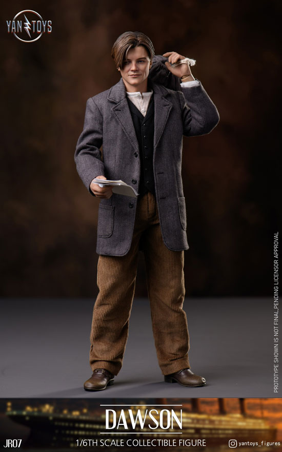 YAN TOYS】JR07 1/6 Titanic Dawson タイタニック三等船室 乗客 1/6