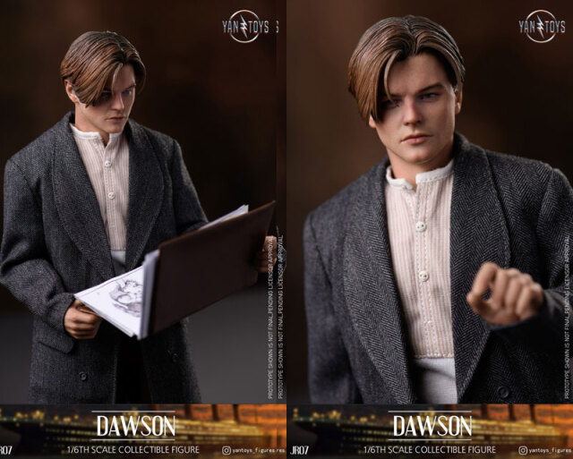 YAN TOYS】JR07 1/6 Titanic Dawson タイタニック三等船室 乗客 1/6